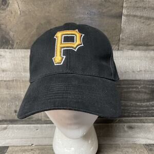 Pittsburgh Pirates MLB BWM Global Black Gold "P" Adjustable SGA Hat